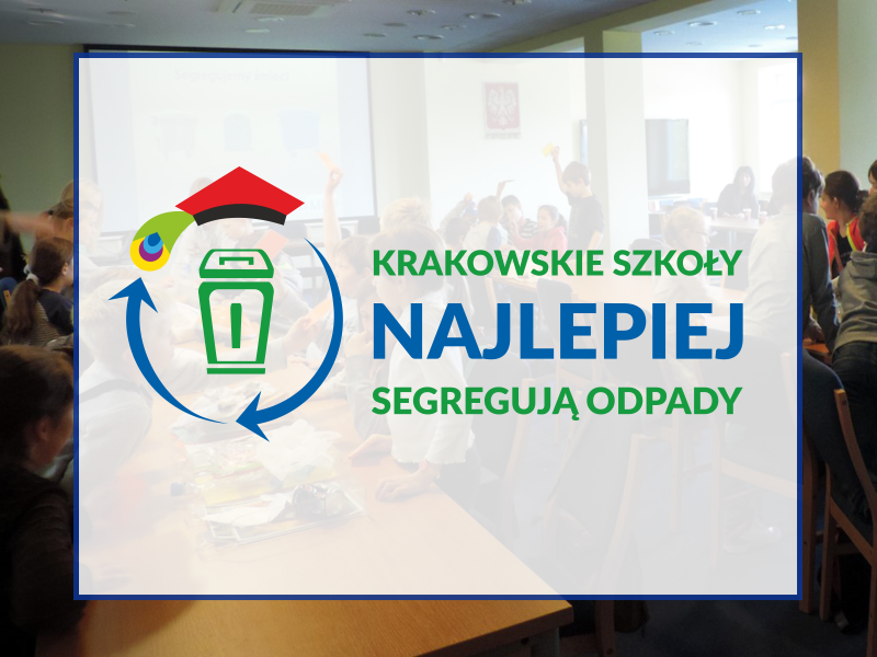 Krakowskie szkoły najlepiej segregują odpady